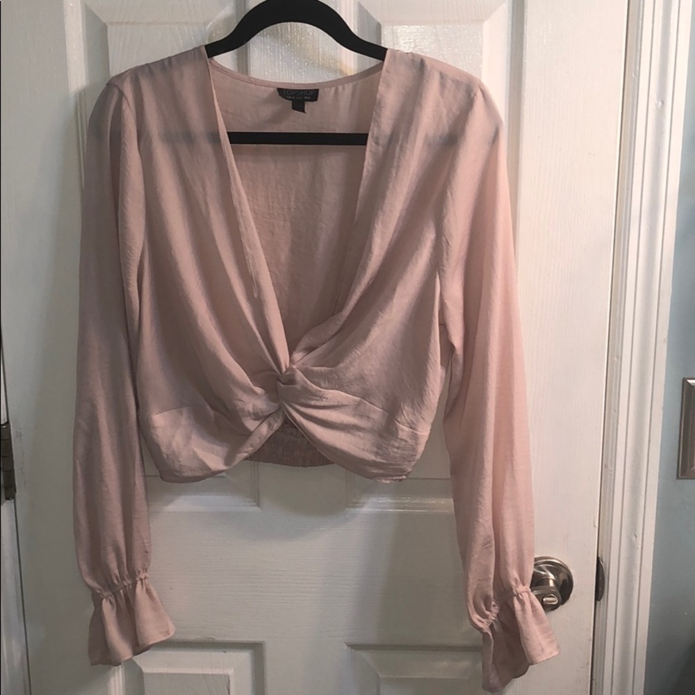 Twist crop top